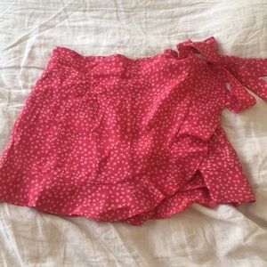 For Love and Lemons stars mini skort